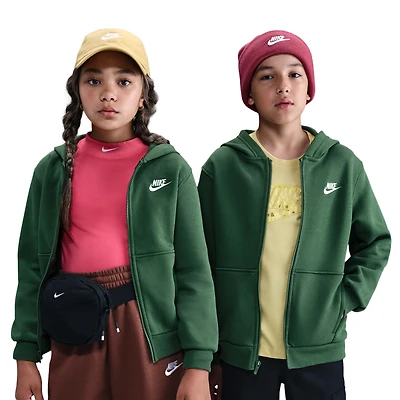Nike Boys NSW Club Fleece Full-Zip LBR Hoodie