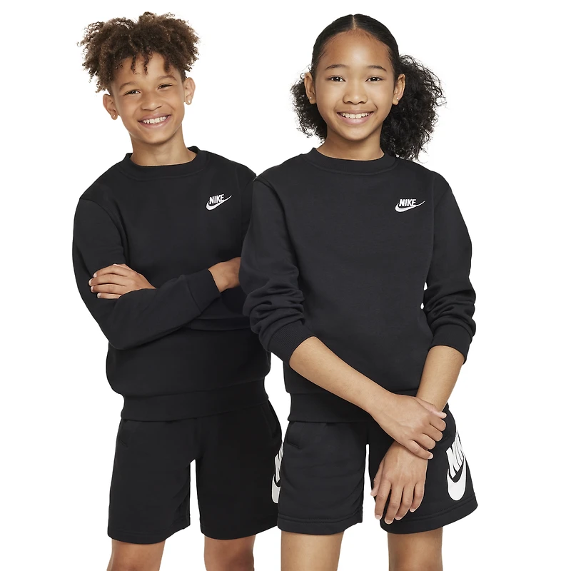 Nike Club Fleece Crew LBR - Boys' Grade School