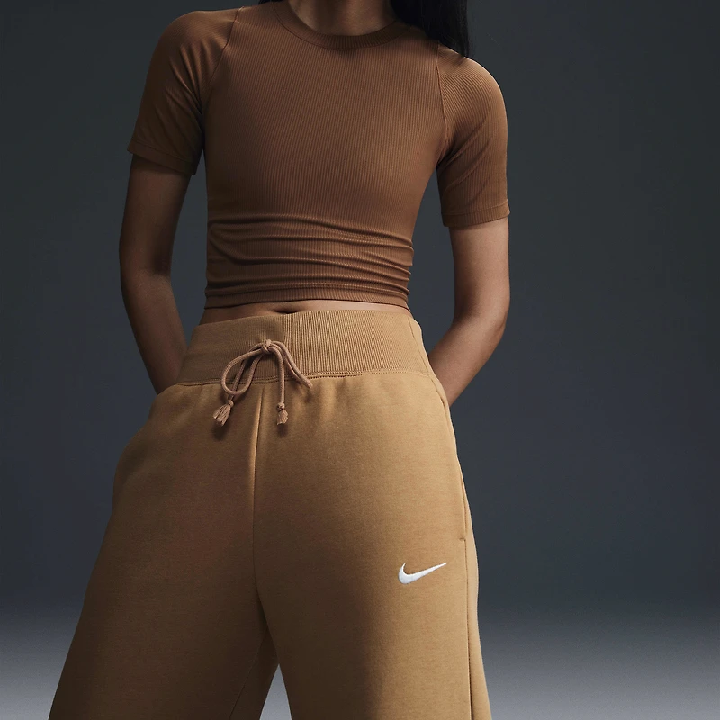 Nike Phoenix High Rise Wide Pants - Women's