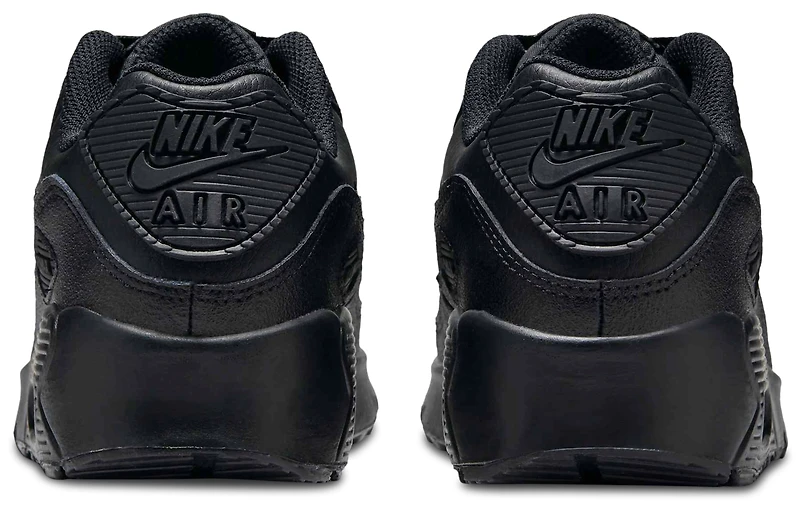 Nike Boys Air Max 90 - Boys' Grade School Shoes Black/Black/White