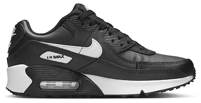 Nike Boys Air Max 90 - Boys' Grade School Shoes Black/Black/White