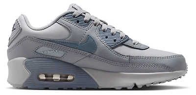 Nike Boys Air Max 90 - Boys' Grade School Shoes Armory Blue/Stealth/Wolf Grey