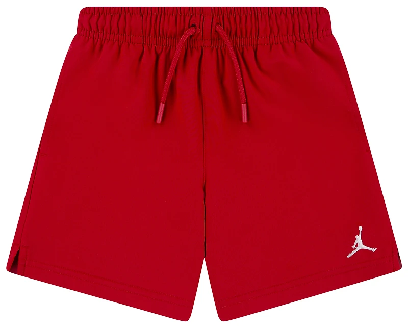 Jordan Boys Jumpman Woven Play Shorts - Boys' Preschool Red/White