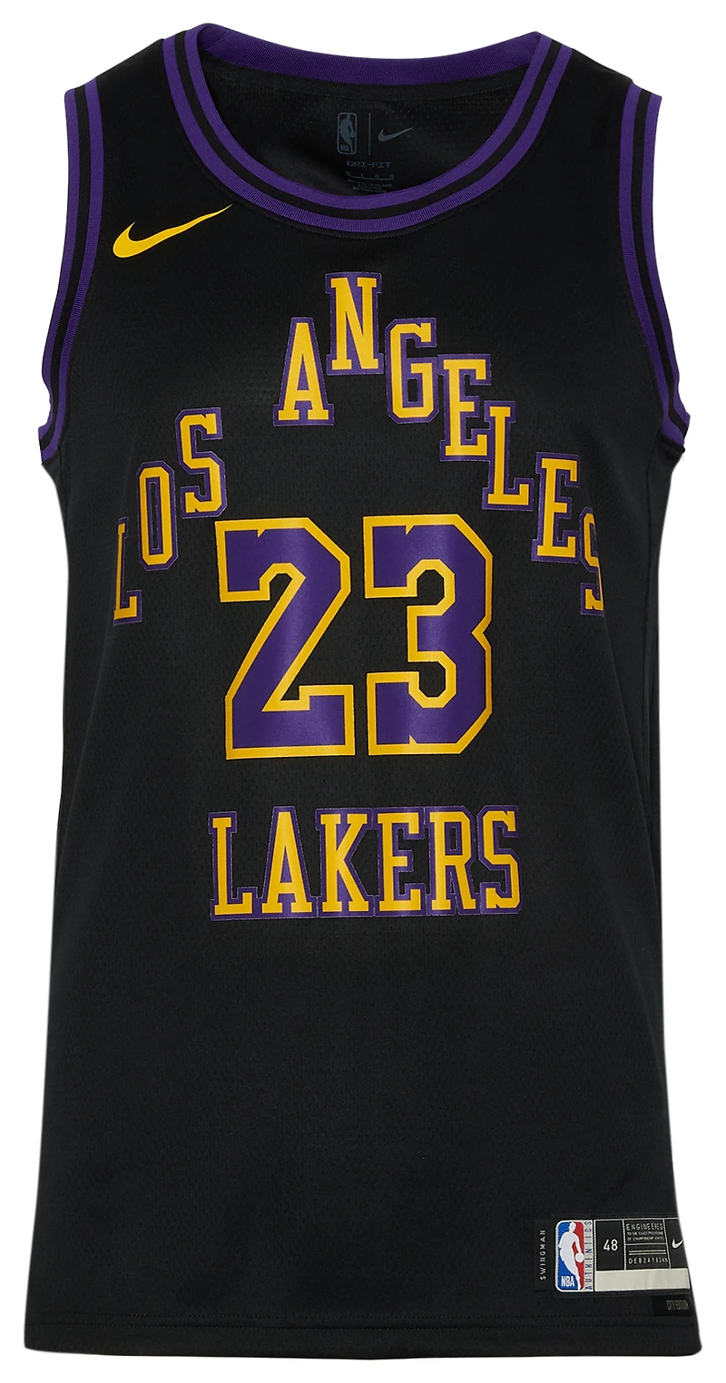 Nike Lakers MNK Dri-FIT Swingman City Edition Jersey - Men's