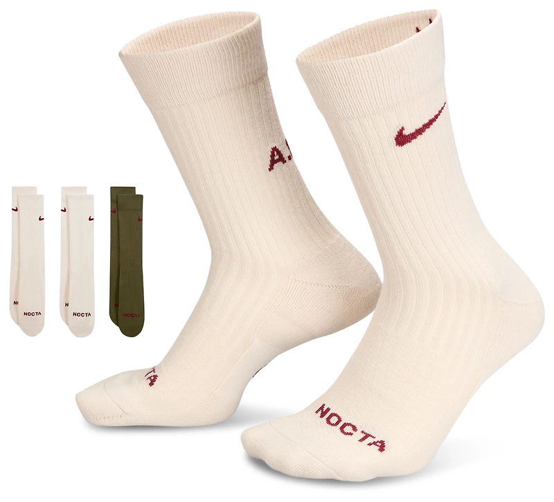 Nike Sneaker Sox Nocta Crew Socks 3Pack - Adult