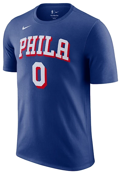 Nike 76ers Name & Number T-Shirt - Men's