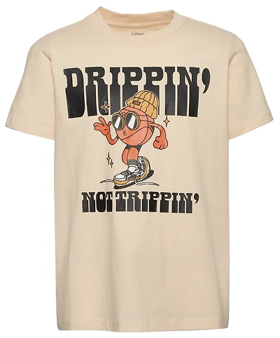 LCKR Boys Don't Trip Graphic T-Shirt - Boys' Grade School Parchment/Black