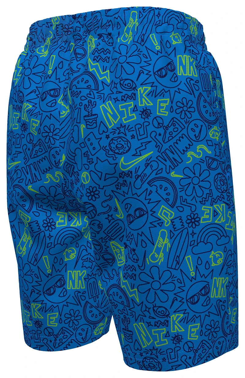Nike Doodle 7 Inch Swim Shorts - Boys' Grade School