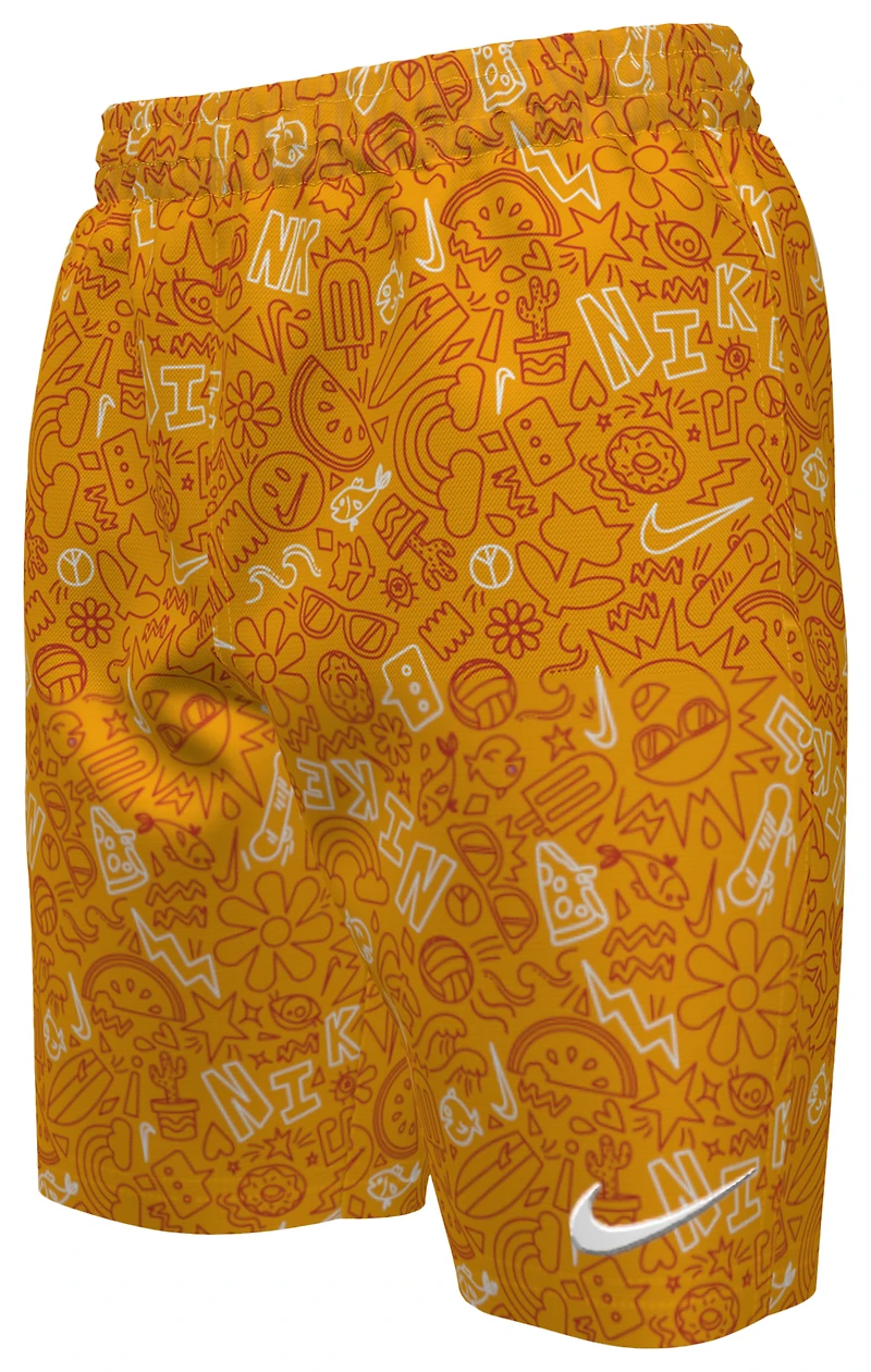 Nike Doodle 7 Inch Swim Shorts - Boys' Grade School