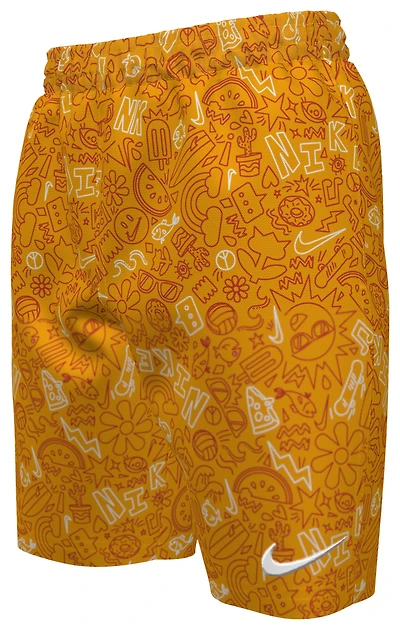 Nike Doodle 7 Inch Swim Shorts - Boys' Grade School