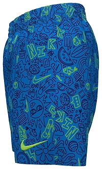 Nike Doodle Lap 4 Inch Swim Shorts - Girls' Grade School