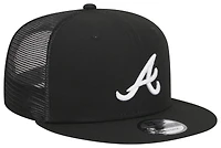 New Era Braves Evergreen Trucker Hat - Men's