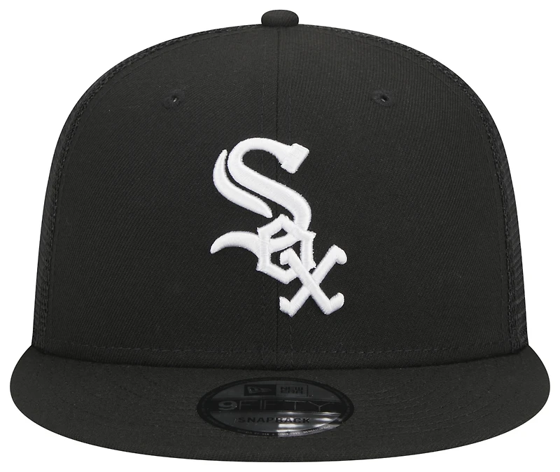 New Era White Sox Evergreen Trucker Hat - Men's