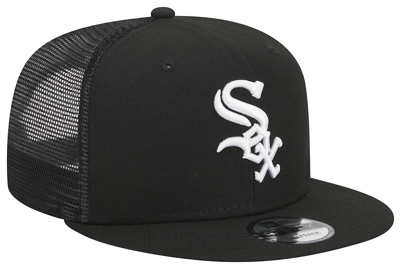 New Era White Sox Evergreen Trucker Hat - Men's
