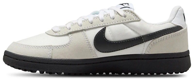 Nike Boys Field General - Boys' Grade School Basketball Shoes White/Black/Sail