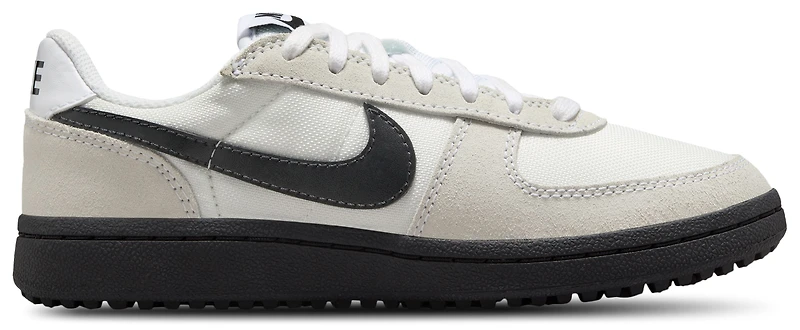Nike Boys Field General - Boys' Grade School Basketball Shoes White/Black/Sail