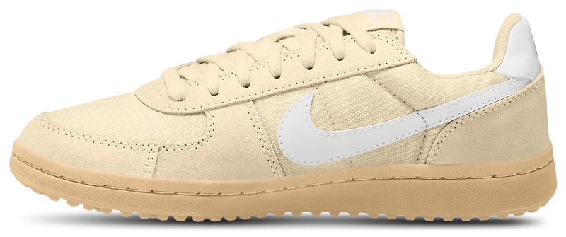 Nike Boys Field General - Boys' Grade School Basketball Shoes Pale Ivory/White/Gum Yellow