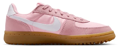 Nike Boys Field General - Boys' Grade School Basketball Shoes Med Soft Pink/White/Gum Lt Brown