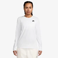 Nike NSW Club Long Sleeve T-Shirt - Women's