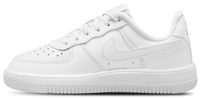 Nike Girls Air Force 1 Low Lace - Girls' Preschool Shoes White/White