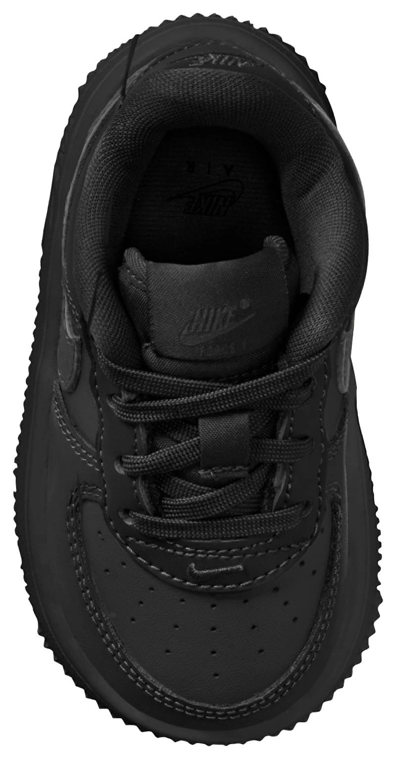 Nike Girls Air Force 1 Low Lace - Girls' Toddler Shoes Black/Black