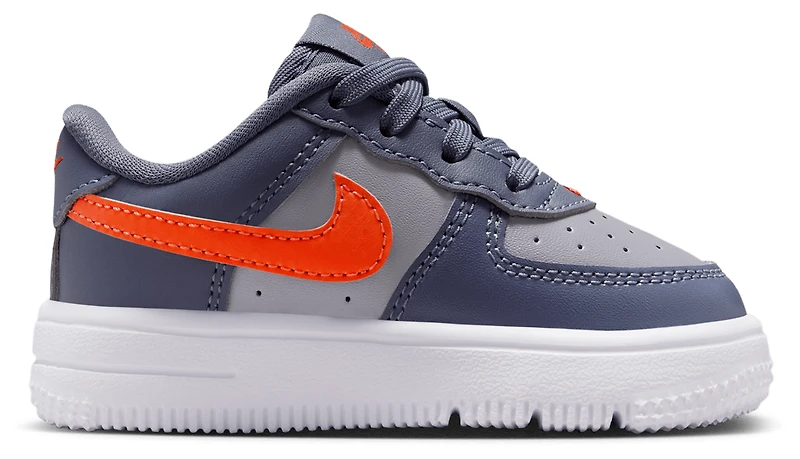 Nike Boys Air Force 1 Low Lace - Boys' Toddler Shoes Cement Grey/Team Orange/Lt Carbon