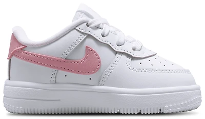 Nike Boys Air Force 1 Low Lace - Boys' Toddler Shoes Med Soft Pink/White/White