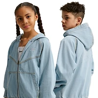 Nike NSW WR Denim Full Zip Jacket - Boys' Grade School