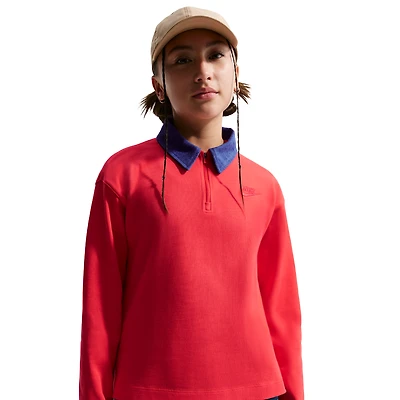 Nike NSW Pullover Long Sleeve Top - Girls' Grade School