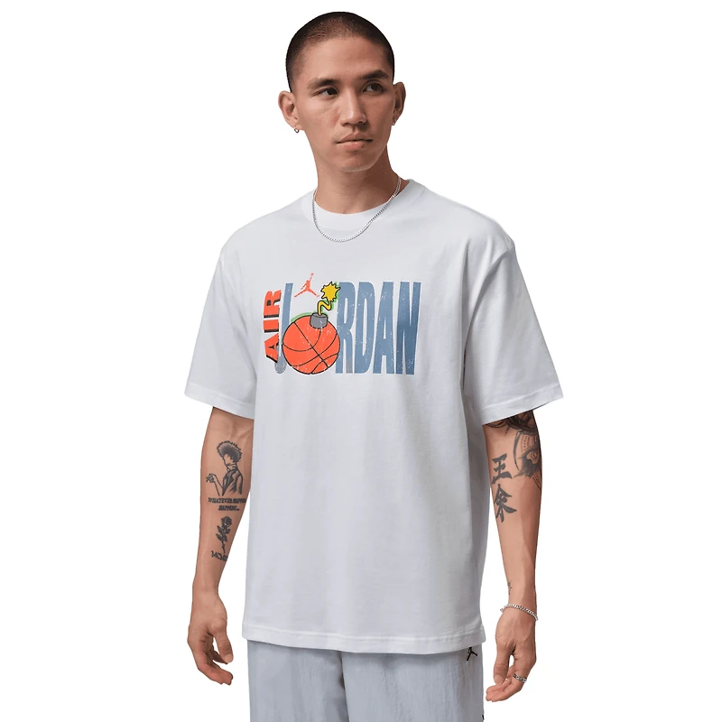 Jordan NC Cartoon Graphic Short Sleeve Crew - Men's