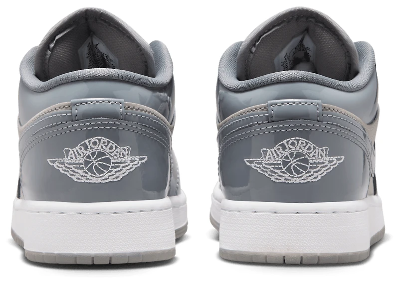 Jordan Boys Air 1 Low SE - Boys' Grade School Basketball Shoes Medium Grey/Cool Grey/White