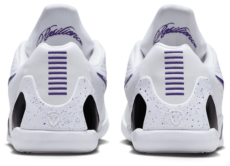 Nike Boys Kobe IX EM - Boys' Grade School Basketball Shoes White/Court Purple