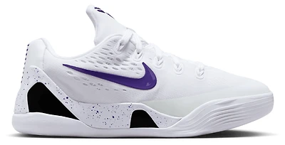 Nike Boys Kobe IX EM - Boys' Grade School Basketball Shoes White/Court Purple