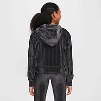 Nike NSW Hooded Full Zip LS Cozy Rib - Girls' Grade School