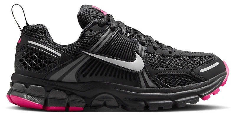 Nike Girls Vomero 5 - Girls' Grade School Basketball Shoes Black/Pink Blast/Metallic Platinum
