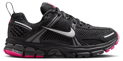 Nike Girls Vomero 5 - Girls' Grade School Basketball Shoes Black/Pink Blast/Metallic Platinum