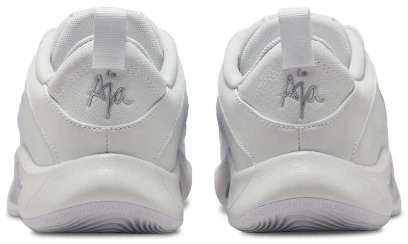Nike Boys A'One - Boys' Grade School Shoes White/Summit White/Grey