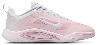 Nike Girls A'One - Girls' Grade School Running Shoes White/Pink