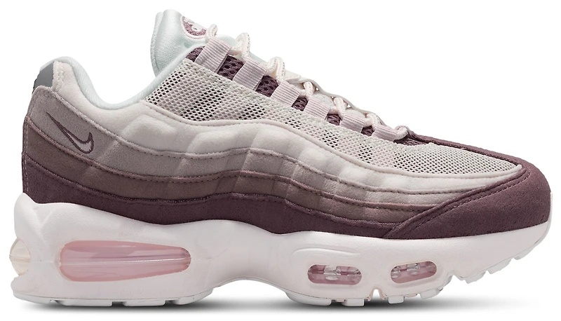 Nike Girls Air Max 95 - Girls' Grade School Shoes Pink/Brown/White