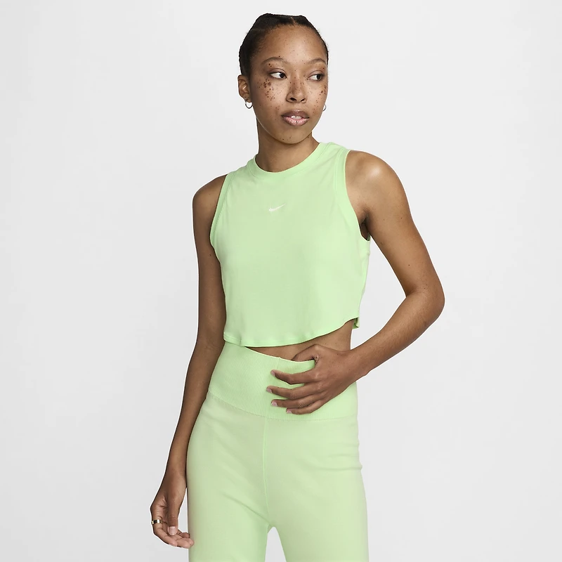 Nike Essential Rib Crop Tank - Women's