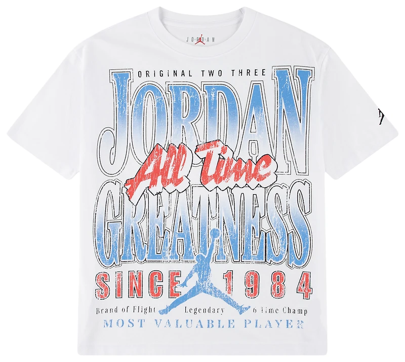 Jordan Mj All Time Greatest Ss T-Shirt - Boys' Grade School