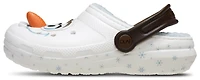 Crocs Boys Frozen Olaf Lined Classic Clogs - Boys' Grade School Shoes White/Multi