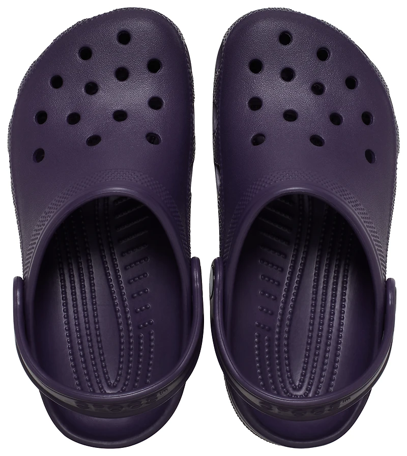 Crocs Girls Classic Clogs - Girls' Grade School Shoes Dark Iris/Dark Iris