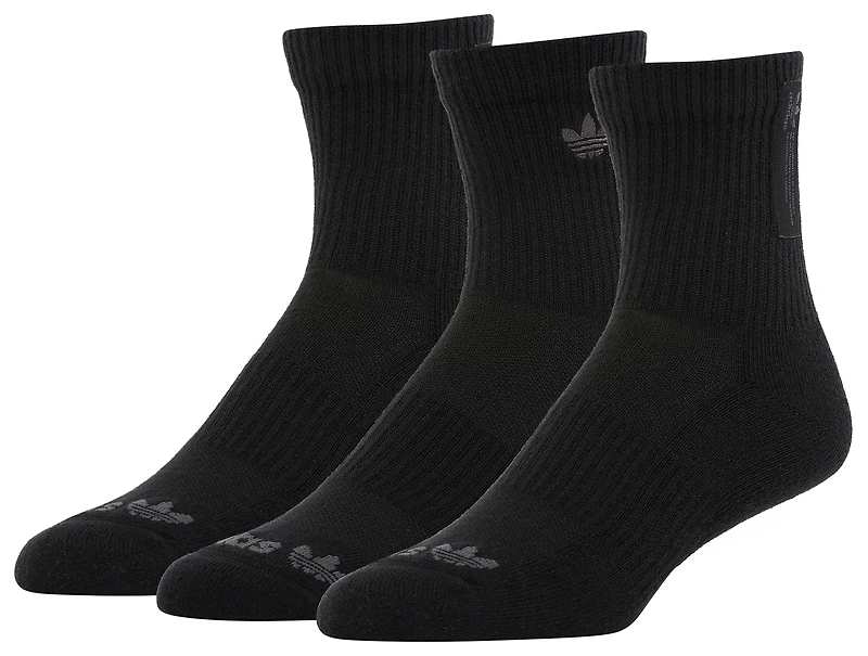 adidas Originals Mid Crew 3 Pack Socks - Men's