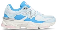 New Balance Girls 9060 - Girls' Grade School Running Shoes White/Pink/Blue