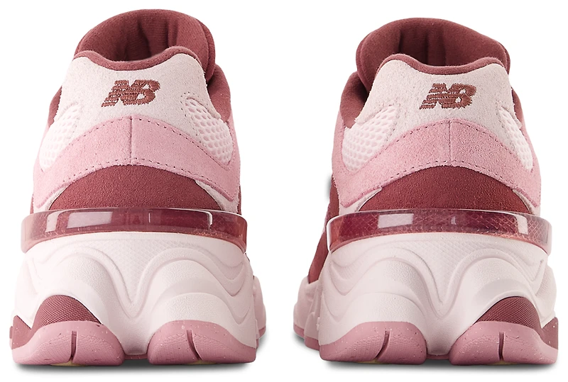 New Balance Girls 9060 - Girls' Grade School Running Shoes Pink Granite/Washed Burgundy