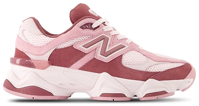 New Balance Girls 9060 - Girls' Grade School Running Shoes Pink Granite/Washed Burgundy