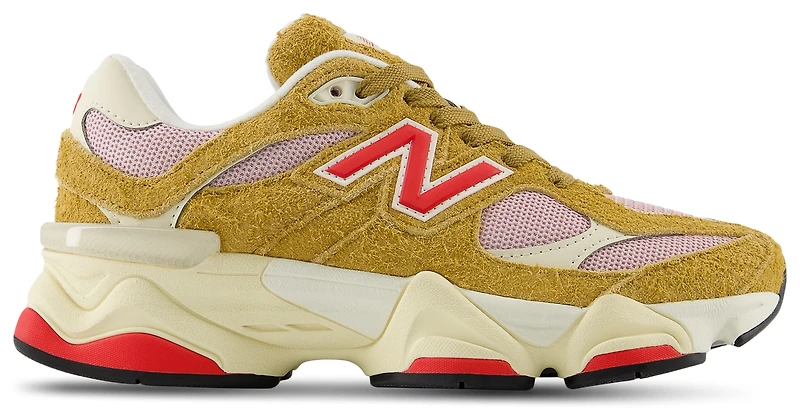 New Balance Girls 9060 - Girls' Grade School Running Shoes Pink/Tan