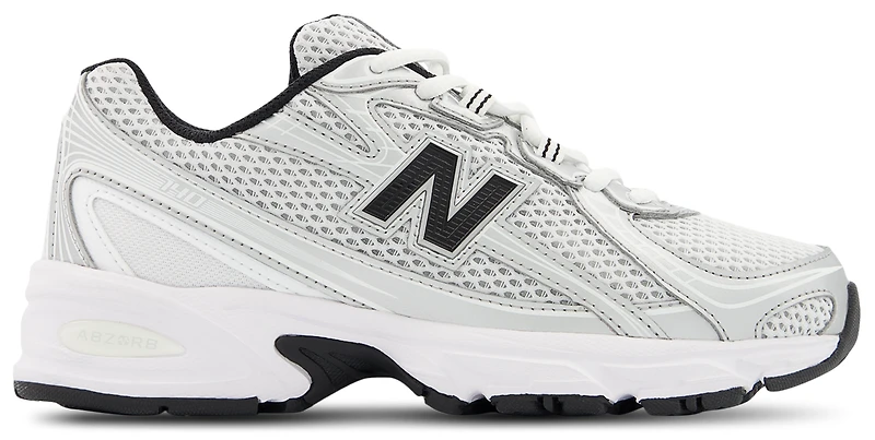 New Balance Boys 740 - Boys' Grade School Shoes Silver Metallic/White/Black