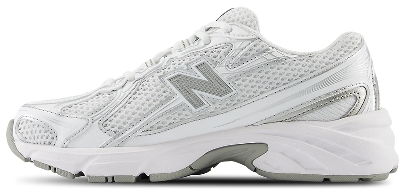 New Balance Boys 740 - Boys' Grade School Shoes White/Silver